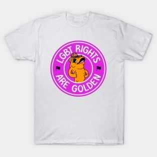 LGBT Rights Are Golden - Cute Goldfish T-Shirt